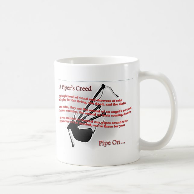 Piper's Creed Coffee Mug (Right)