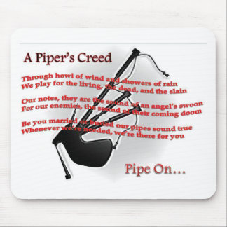 Piper's Creed Mouse Pad