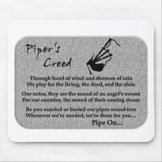 Piper's Creed (Stone) Mouse Pad