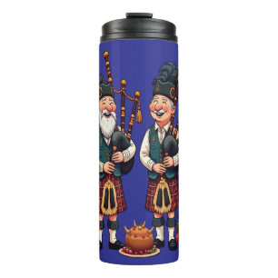 Pipers Duties For The Haggis Procession Burns Thermal Tumbler