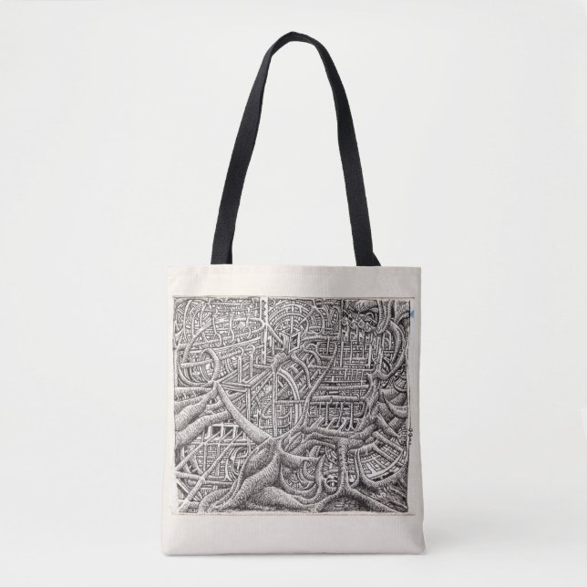 Pipescape, by Brian Benson Tote Bag (Front)