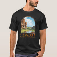Pipestone National Monument Minnesota Travel Art