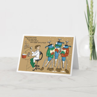 Pipet Carolers Card
