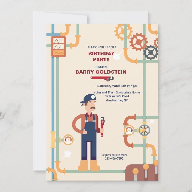 Pipeworks Invitation (Front)