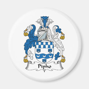 Pipho Family Crest Magnet
