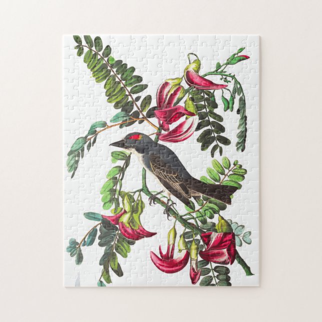 Piping Flycatcher by John James Audubon Jigsaw Puzzle (Vertical)