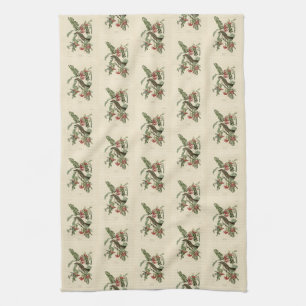 Piping Flycatcher from Audubon's Birds of America Tea Towel