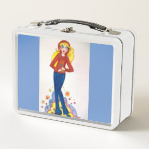 Pippa & Marie Case Metal Lunch Box
