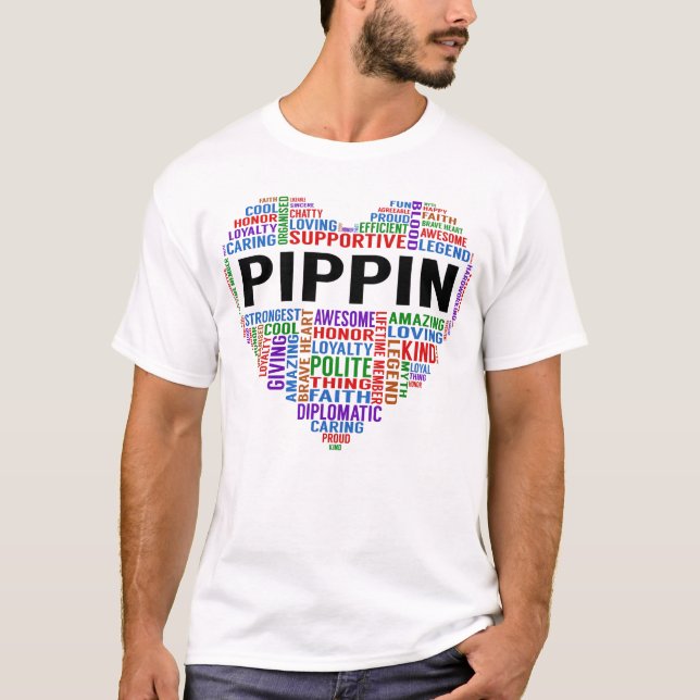 PIPPIN Legend Heart T-Shirt (Front)
