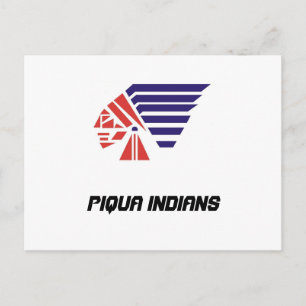 Piqua Youth Football Indians Spirit Wear Postcard
