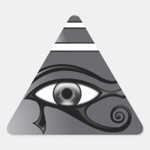 Piramide Horus Triangle Sticker