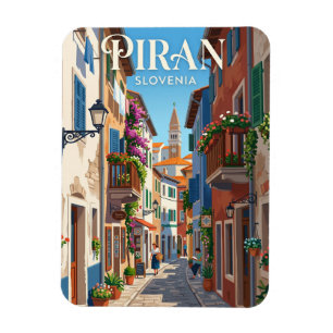Piran, Slovenia Slovenia Magnet