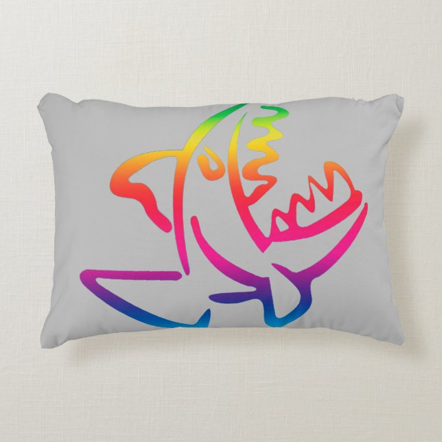 Piranha Decorative Cushion (Front)