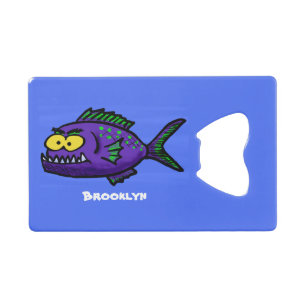 Piranha fish cartoon