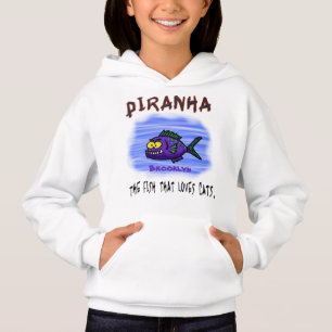 Piranha fish cartoon