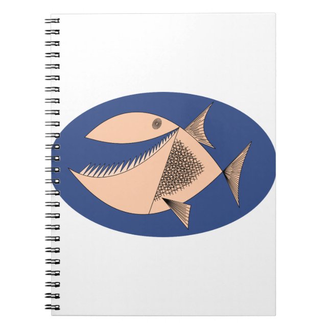 Piranha Fish Notebook (Front)