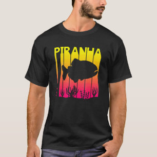Piranha Fish Retro T-Shirt