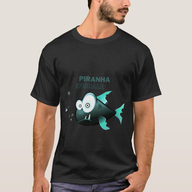 piranha fish T-Shirt (Front)
