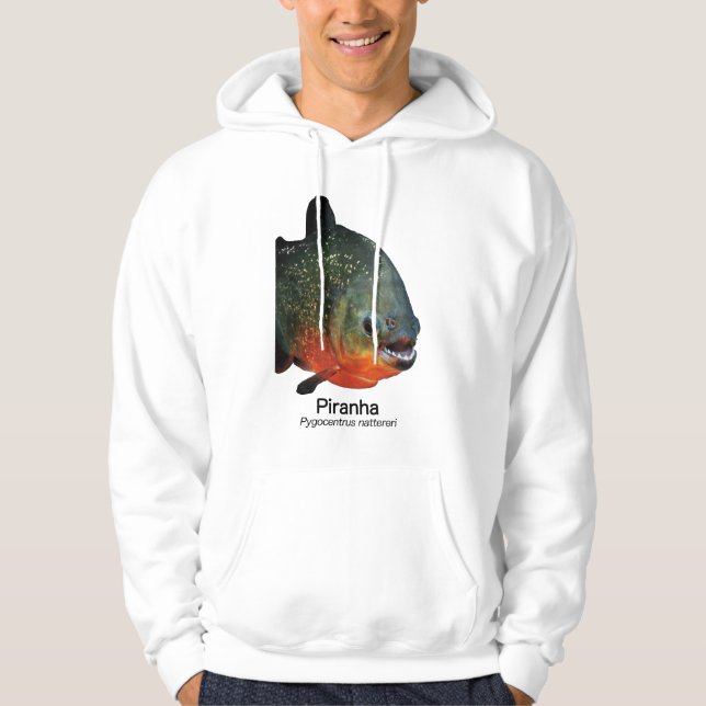 Piranha Hoodie (Front)