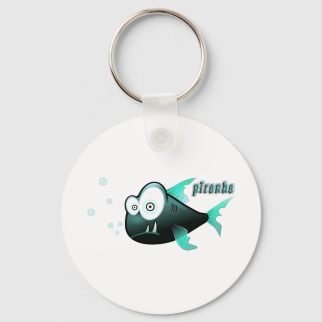 Piranha Key Ring (Front)