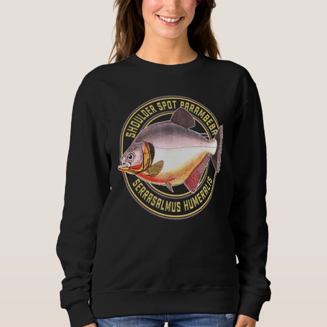 Piranha Parambeba Serrasalmus Freshwater Fish Keep Sweatshirt (Front)