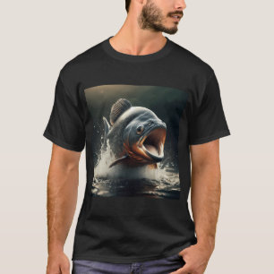 Piranha Surge â€“ Wild Bite in Motion T-Shirt