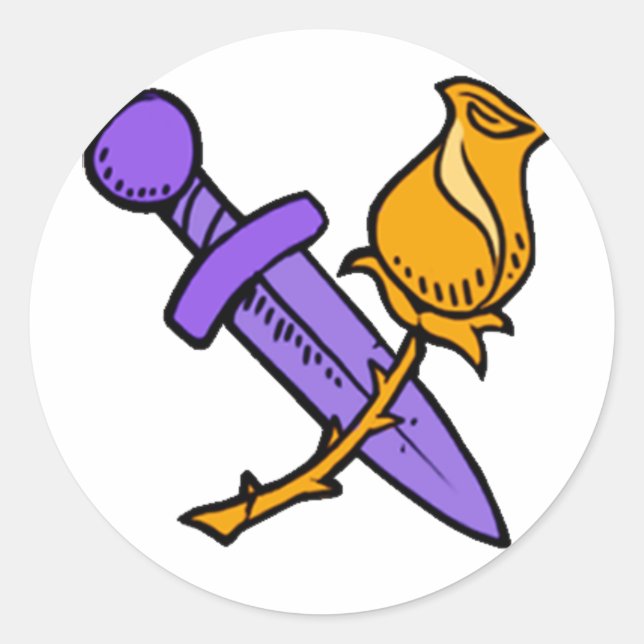 Pirate101 Swashbuckler Classic Round Sticker (Front)