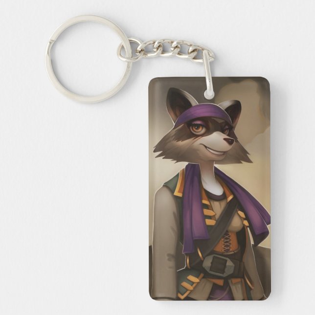 Pirate101 Swashbuckler Morgan LaFitte Key Ring (Front)