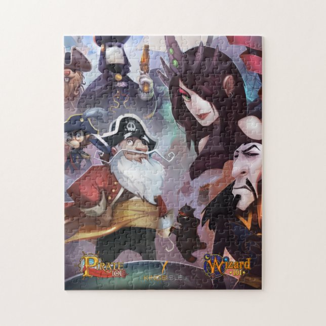 Pirate101 & Wizard101 Puzzle (Vertical)