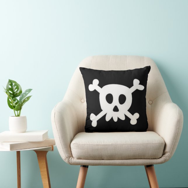 Pirate 16x16 Throw Pillow (Chair)