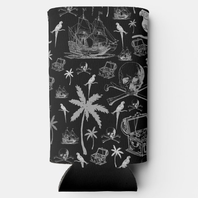 Pirate Adventure Can Cooler (Back)