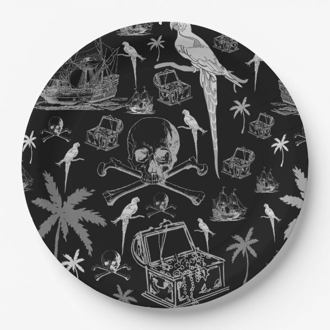 Pirate Adventure Plates (Front)