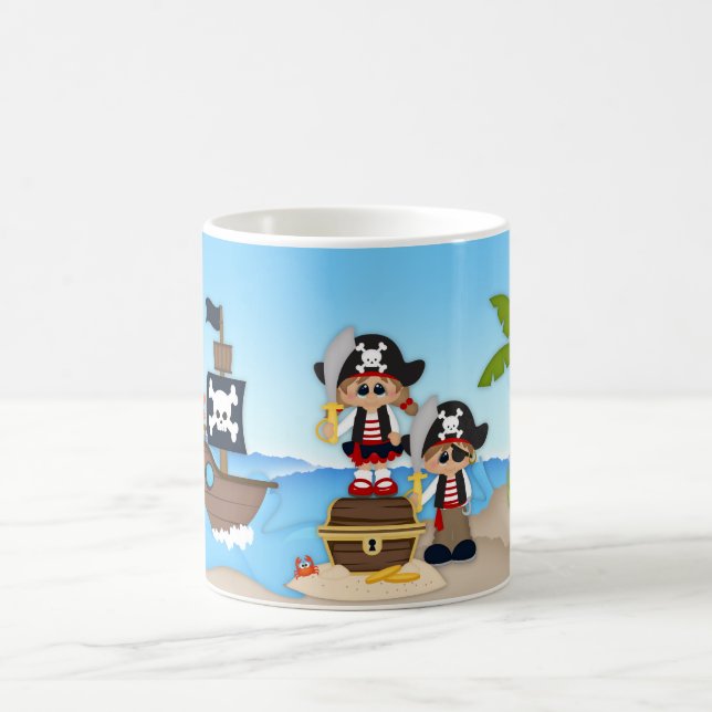 Pirate Adventure Sword Treasure Mug (Center)