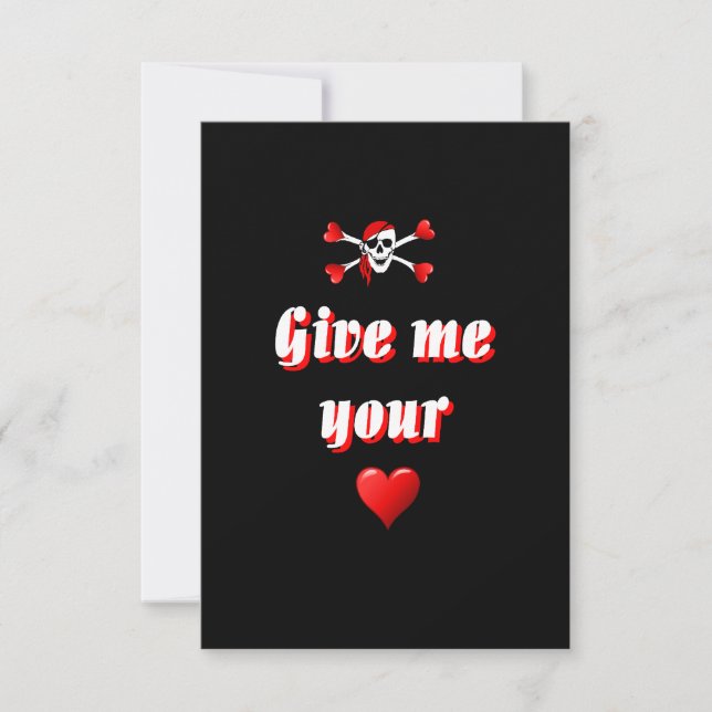 Pirate and hearts (Front)
