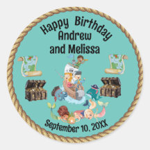 Pirate and Mermaid Birthday for Children