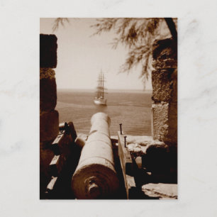 Pirate Attack Postcard