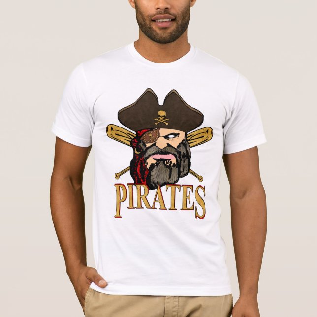 Pirate Baseball T-Shirt (Front)