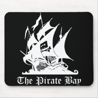 Pirate Bay Mouse Pad - Black version