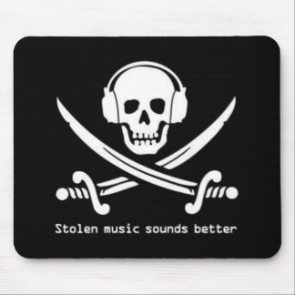 Pirate Bay - Stolen Music sounds better mouse pad