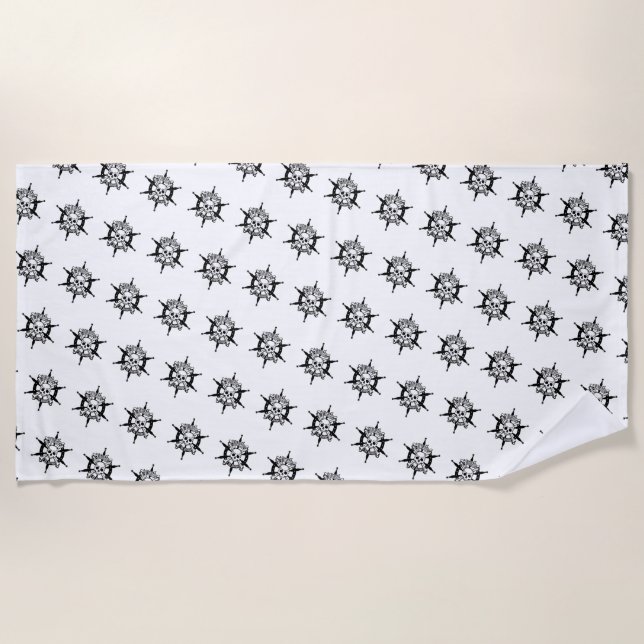 Pirate Beach Towel (Front)