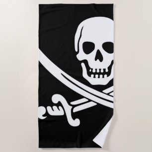 Pirate Beach Towel
