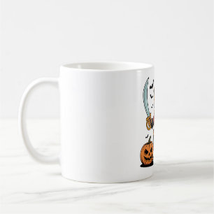 Pirate Bearded Dragon Halloween Art Coffee Mug
