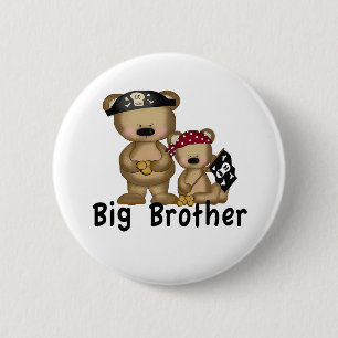 Pirate Big Brother 6 Cm Round Badge