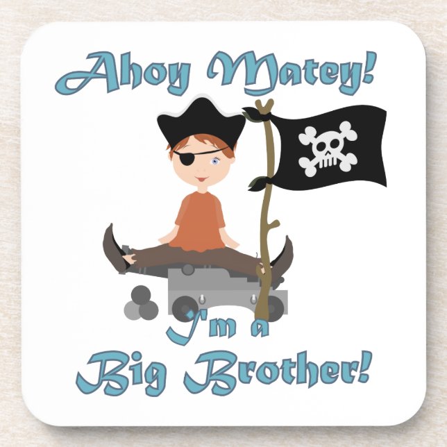 Pirate Big Brother Coaster (Front)