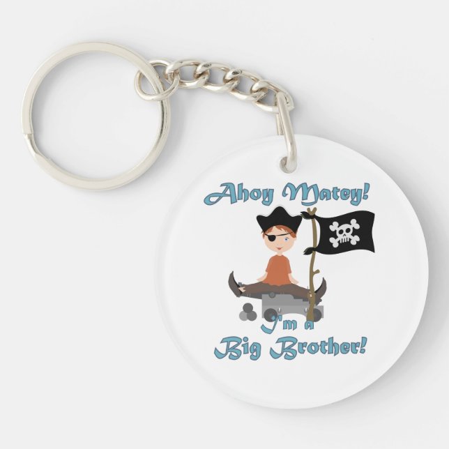 Pirate Big Brother Key Ring (Front)