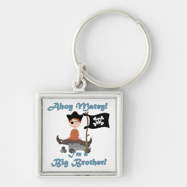 Pirate Big Brother Key Ring (Front)