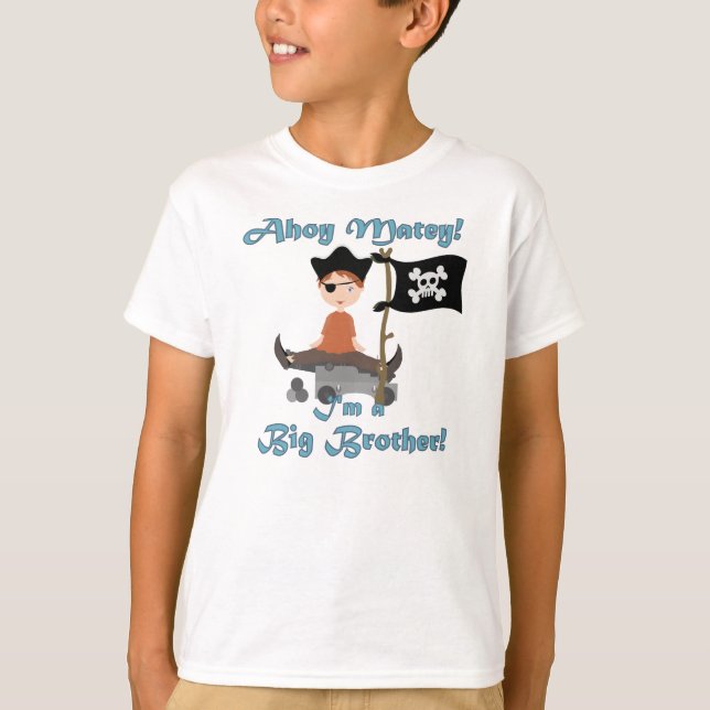 Pirate Big Brother T-Shirt (Front)