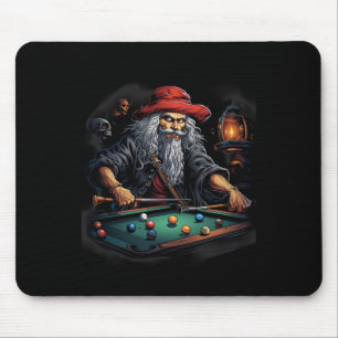 Pirate Billiards Pool Player Buccaneer Sports  Mouse Pad