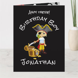 Pirate Birthday Card