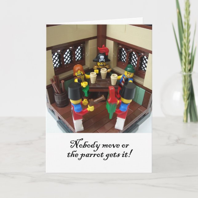 Pirate Birthday Card (Front)